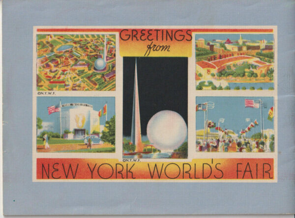 Seeing New York World's Fair in Colors Souvenir 30p Brochure photos & pcards A1 - Image 2