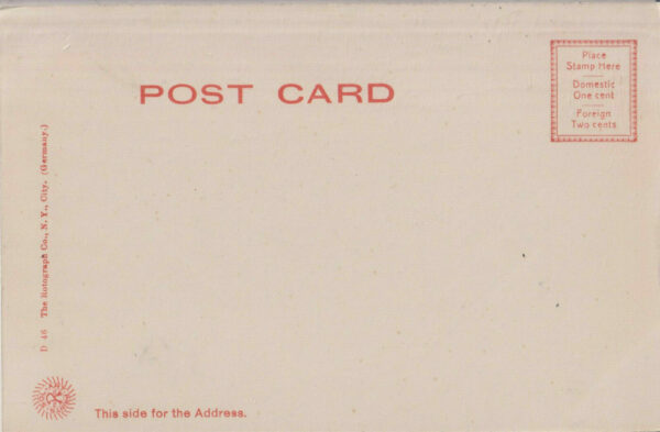New York City Elevated RR Train 110th Rotograph [c.1905] Postcard Unposted A4 - Image 2