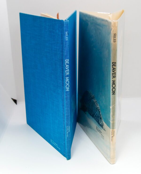 Beaver Moon Vintage children's cloth wrapped hardcover First edition 1978 by Miska Miles Very charming! - Image 3