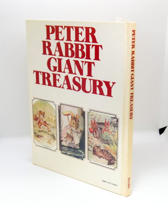 Beatrix Potter “Peter Rabbit Giant Treasury ” c.1984 Vintage large format children’s hardcover story / picture book Nutkin Tiggy-winkle