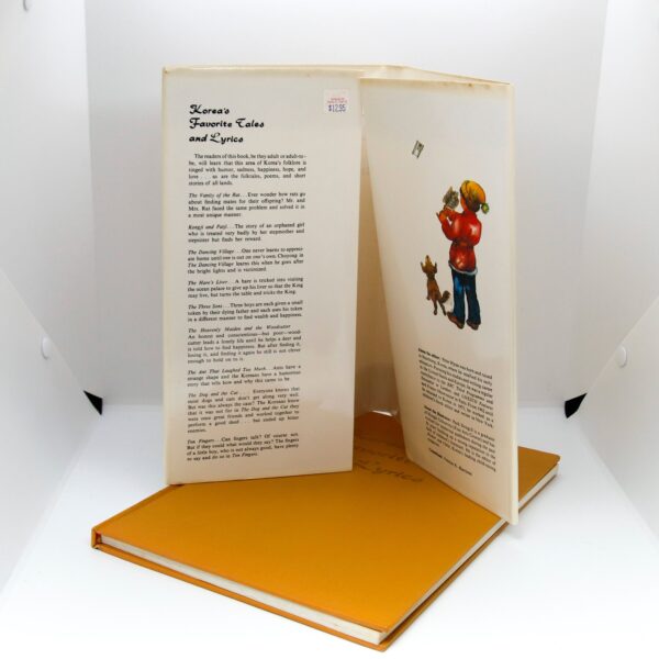 Korea's Favorite Tales and Lyrics 1986 Vintage hardcover Korean printed children's illustrated fable story book English language - Image 4