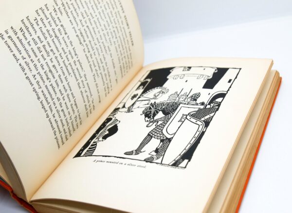 The Gypsy Story Teller First edition 1931 Cloth wrapped illustrated children's storybook 16 pictures - Image 9