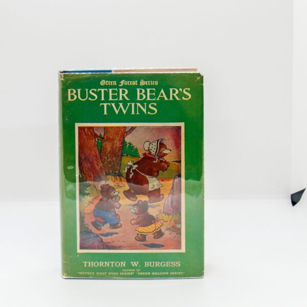 Thornton W. Burgess "Buster Bear's Twins" c.1942 Vintage children's hardcover 4 illustrations by Harrison Cady