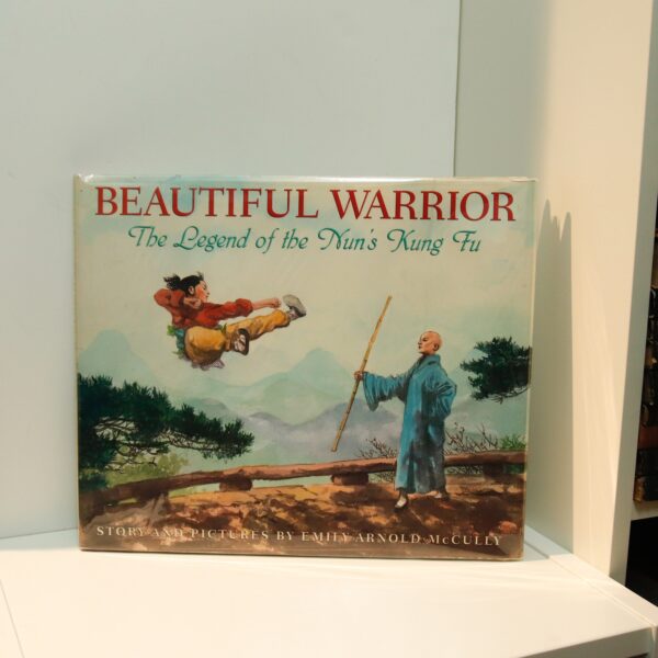 Beautiful Warrior Emily Arnold McCully [1998] Signed w/ Xmas gift inscription by author Vintage hardcover children's book