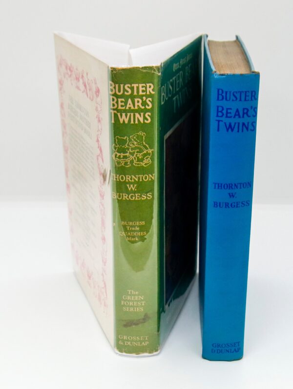 Thornton W. Burgess "Buster Bear's Twins" c.1942 Vintage children's hardcover 4 illustrations by Harrison Cady - Image 3