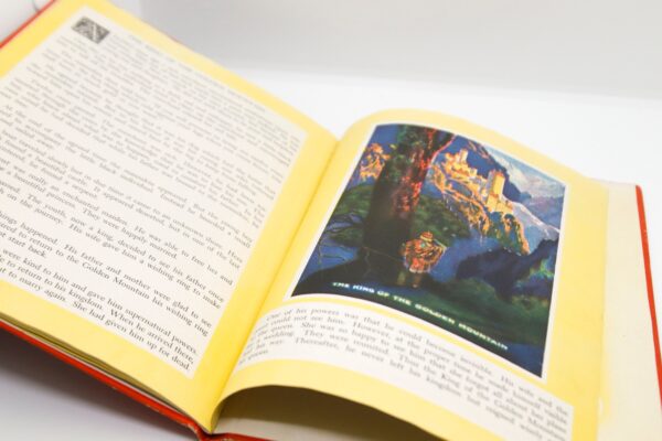 My Book of Fairy Tales 1945 Vintage children's illustrated hardcover storybook - Image 5