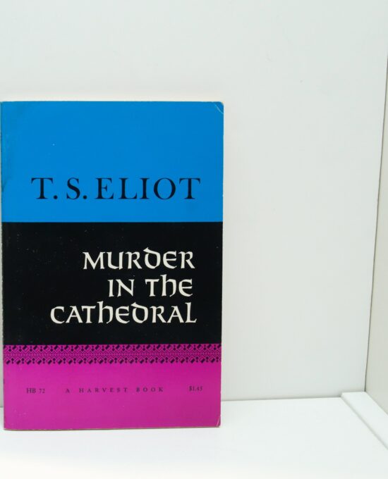 T.S. Eliot “Murder in the Cathedral”  poetic drama [1970] Vintage almost new paperback