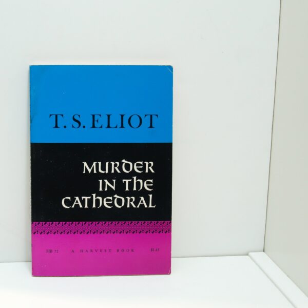 T.S. Eliot "Murder in the Cathedral"  poetic drama [1970] Vintage almost new paperback