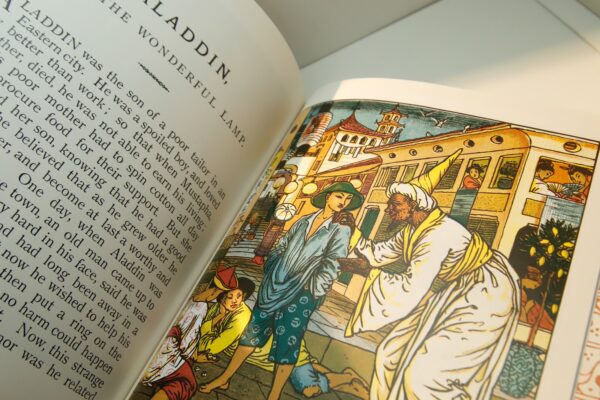 The Frog Prince and Other Stories by Walter Crane [1980] First edition thus "Toy Books" Princess Belle-Etoile Aladdin and the Lamp - Image 10