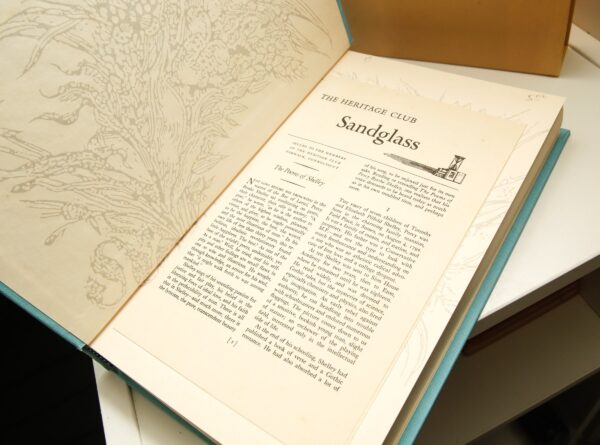 The Poems of Percy Shelley c.1974 Vintage cloth bound hardcover in slipcase with club insert - Image 4