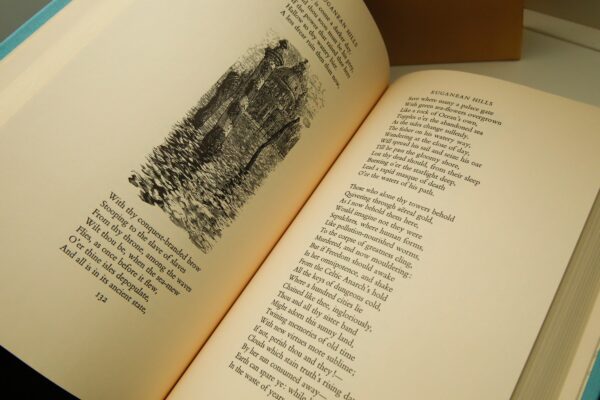 The Poems of Percy Shelley c.1974 Vintage cloth bound hardcover in slipcase with club insert - Image 9