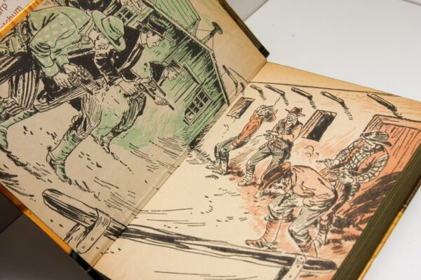 Illustrated Children's Western "Wyatt Earp" [c.1956] Like new! - Image 6