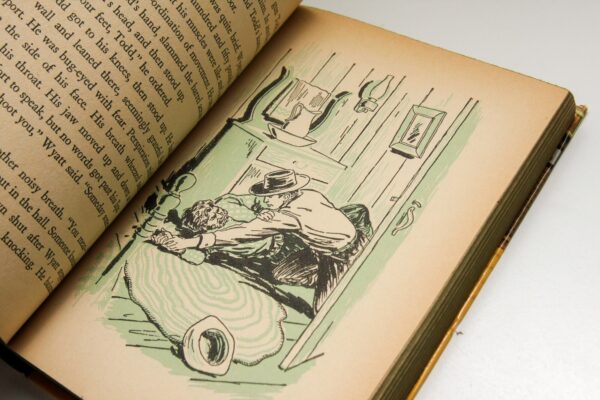 Illustrated Children's Western "Wyatt Earp" [c.1956] Like new! - Image 9
