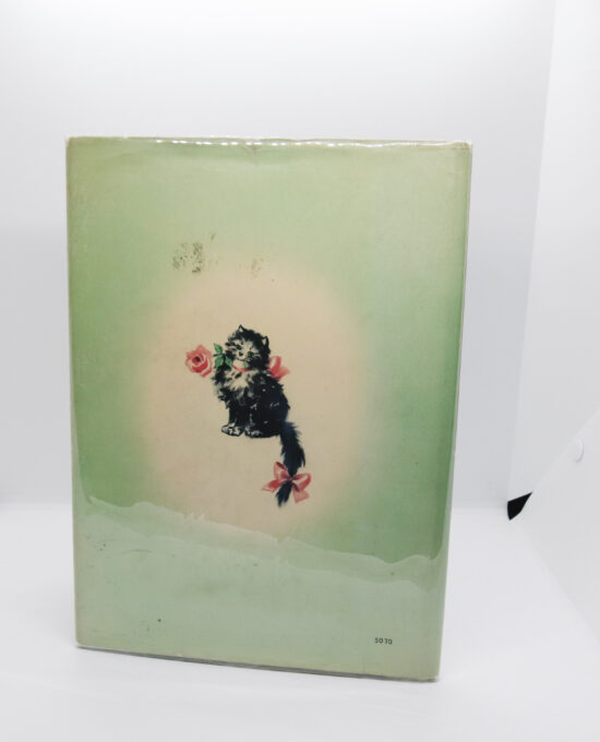A Fuzzy Wuzzy Book “Miss Sniff” 1945 Illustrated children’s book with faux “fur” on the animals