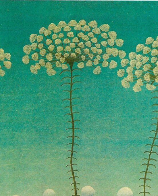 Ivan Rabuzin “Landscape” 1966 Vintage art book page print from Gallery Berri Lardy, Paris