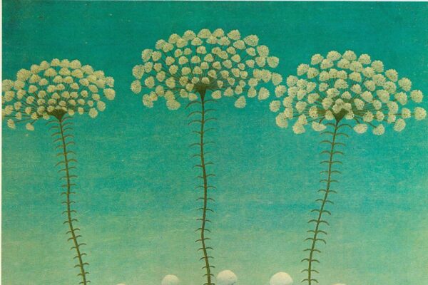 Ivan Rabuzin "Landscape" 1966 Vintage art book page print from Gallery Berri Lardy, Paris - Image 2