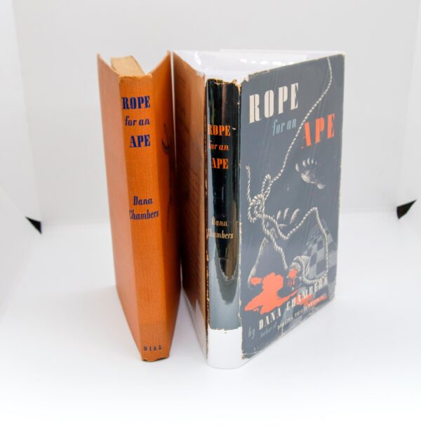 Rope for An Ape 1947 First edition Hard-boiled murder mystery by Dana Chambers Nile Boyd - Image 3