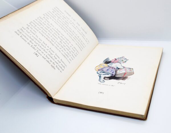 The Adventures of Tommy Cat the Sailoer 1928 First edition Illustrated children's hardcover stroybook - Image 10