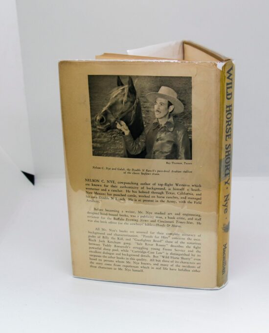 Horse lover story “Wild Horse Shorty” First edition cloth wrapped children’s adventure story 1944