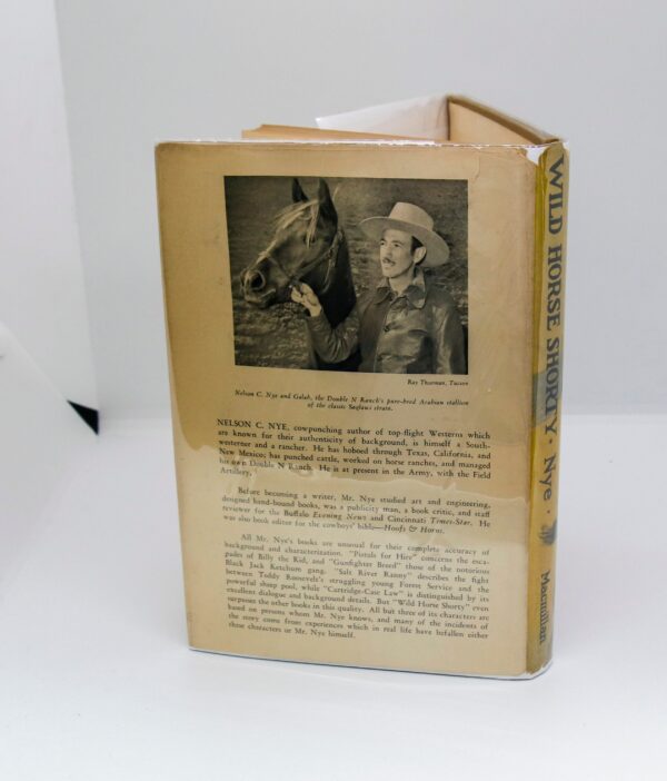 Horse lover story "Wild Horse Shorty" First edition cloth wrapped children's adventure story 1944 - Image 2