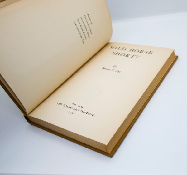 Horse lover story "Wild Horse Shorty" First edition cloth wrapped children's adventure story 1944 - Image 6