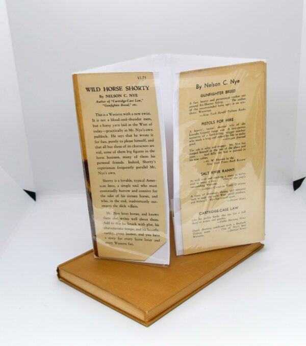Horse lover story "Wild Horse Shorty" First edition cloth wrapped children's adventure story 1944 - Image 4