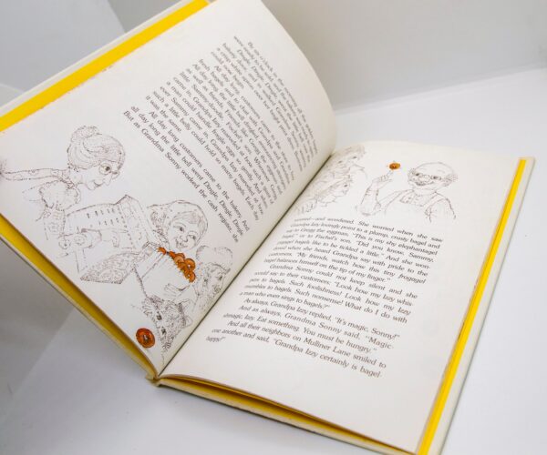 The Bagel Baker of Mulliner Lane First edition 1976 Judith Hope Blau Vintage children's hardcover in original dust jacket - Image 8