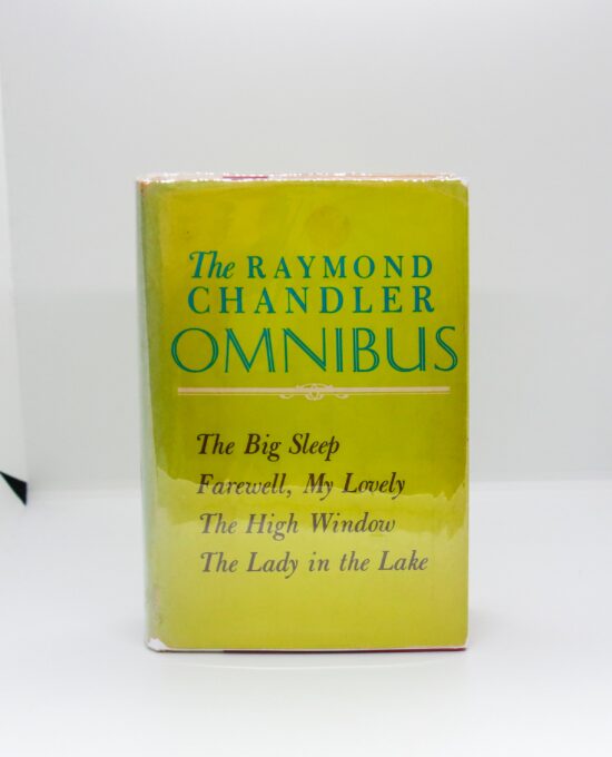 Raymond Chandler “The Omnibus” 4 Classic Murder mystery novels c.1969 Vintage hardcover