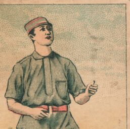 Philadelphia Quakers Jim Fogarty Right field print