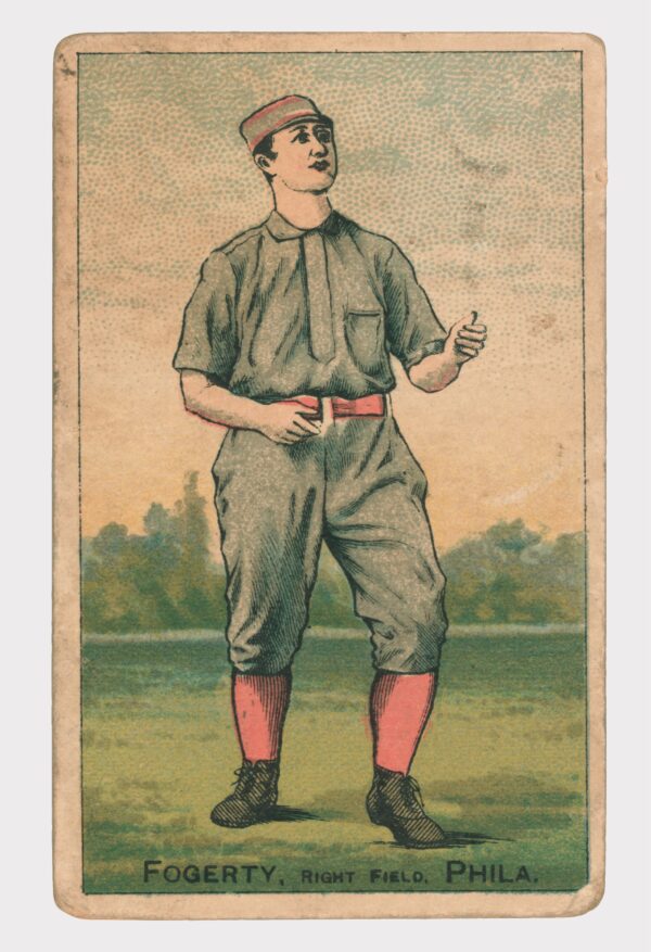 Philadelphia Quakers Jim Fogarty Right field print - Image 2