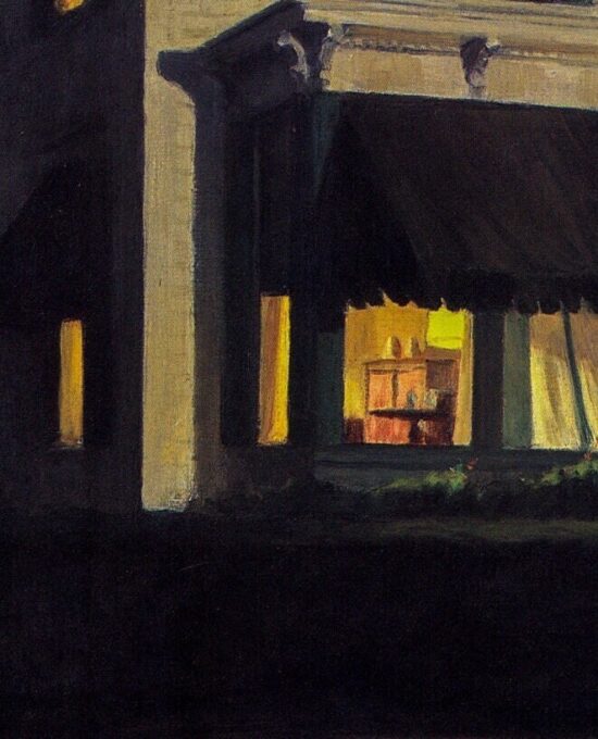 Edward Hopper “Rooms for Tourists” Vintage art book page