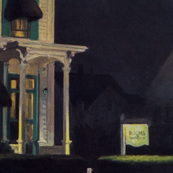 Edward Hopper "Rooms for Tourists" Vintage art book page - Image 3