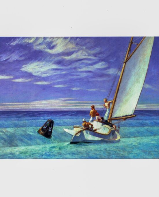 Edward Hopper vintage print “Ground Swell” [1939] Art book page