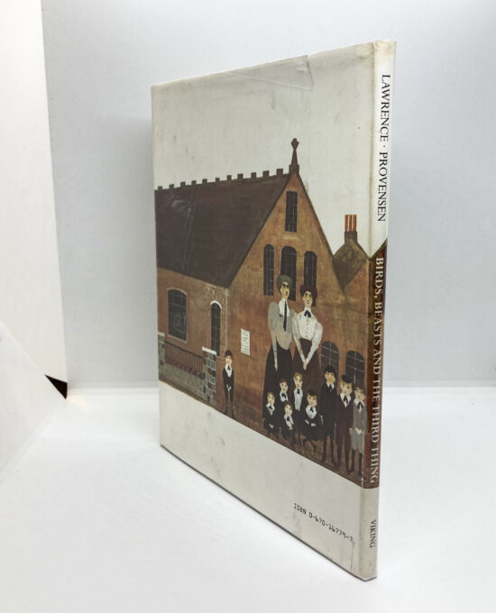 Birds, Beasts and The Third Thing 1982 First edition Poems by D.H. Lawrence Signed by illustrators Vintage hardcover