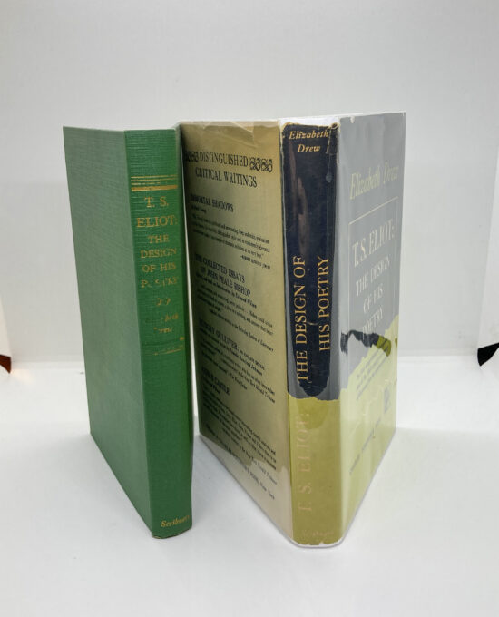T.S. Eliot: The Design of His Poetry 1953 vintage hardcover