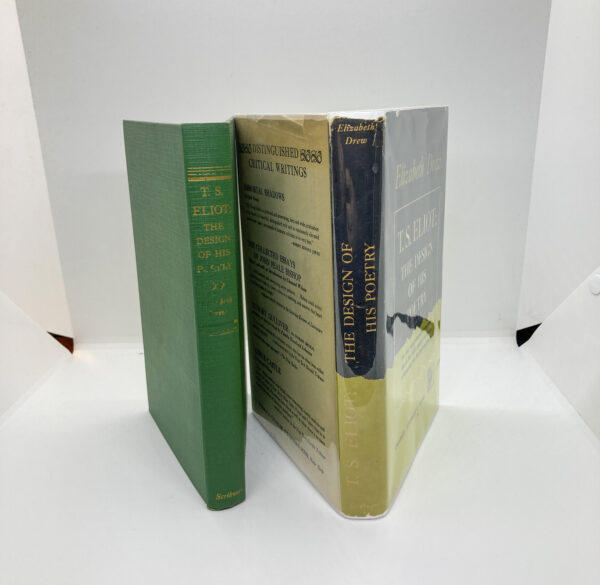 T.S. Eliot: The Design of His Poetry 1953 vintage hardcover - Image 2