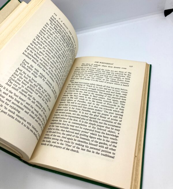 T.S. Eliot: The Design of His Poetry 1953 vintage hardcover - Image 7