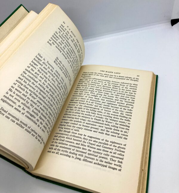 T.S. Eliot: The Design of His Poetry 1953 vintage hardcover - Image 8
