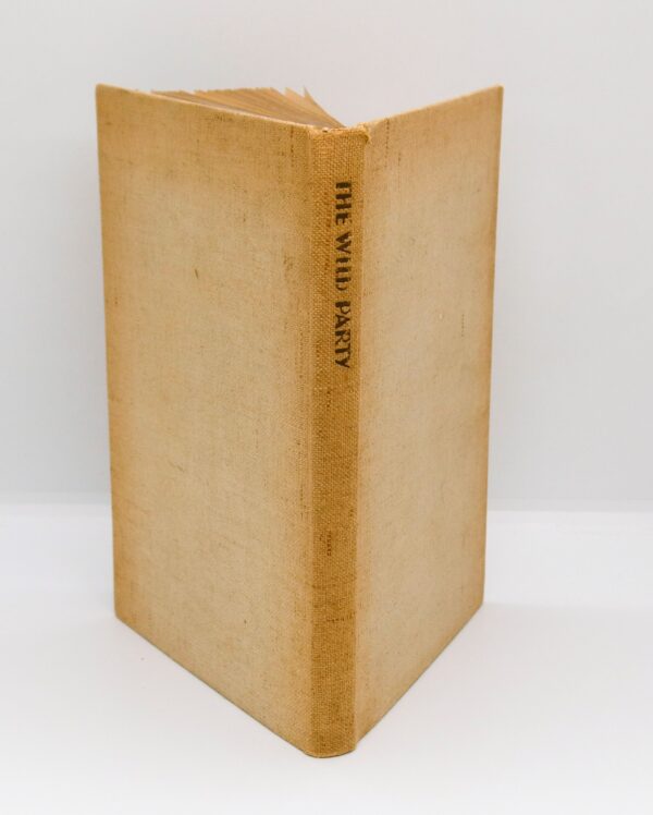 The Wild Party 1931 Early American print Cloth wrapped vintage hardcover - Image 2