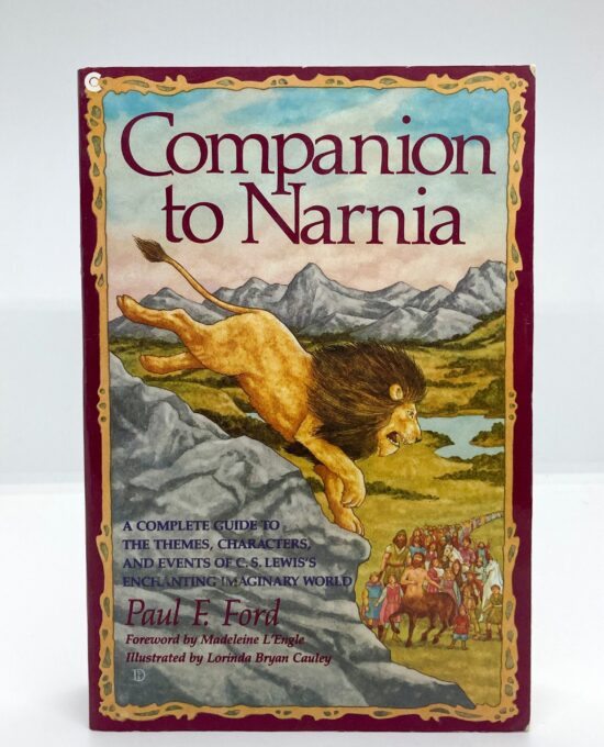 Companion to Narnia c.1986 Foreword by Madeleine L’Engle Vintage trade-paperback dictionary style reference