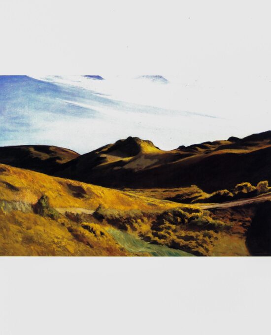 Edward Hopper vintage print “The Camel’s Hump” 1931