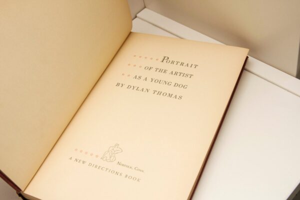 Dylan Thomas "Portrait of the Artist as a Young Dog" First edition 1940 vintage hardcover - Image 5