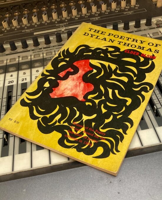 The Poetry of Dylan Thomas Elder Olson Literary critique 1962 Vintage paperback