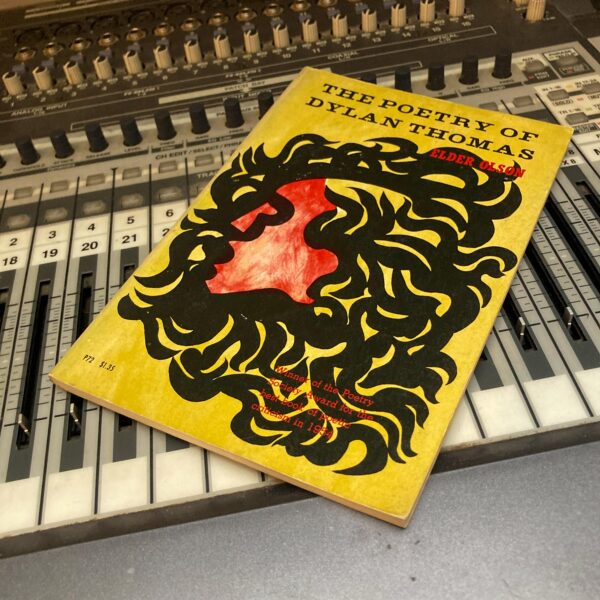 The Poetry of Dylan Thomas Elder Olson Literary critique 1962 Vintage paperback