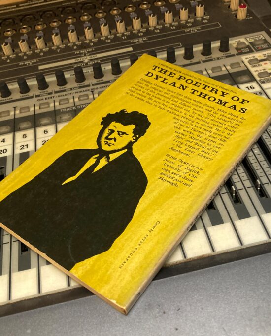 The Poetry of Dylan Thomas Elder Olson Literary critique 1962 Vintage paperback