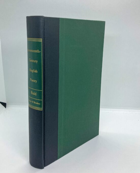 Harper English Literature Series “17th Century English Poetry” First edition 1959 R.C. Bald editor Vintage hardcover