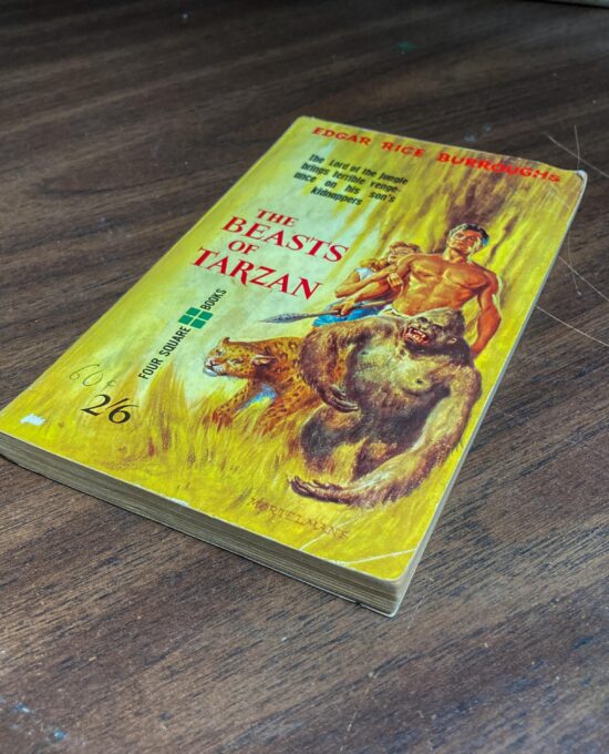 Edgar Rice Burroughs “The Beasts of Tarzan” 1960 vintage paperback