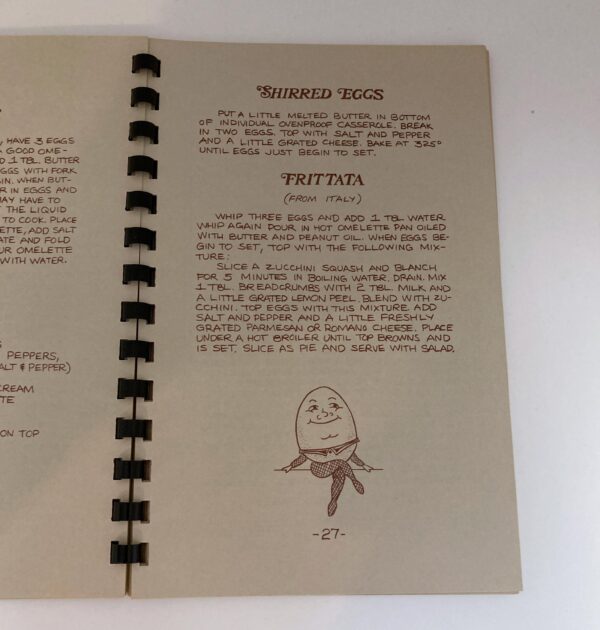 Recipes from the Frugal Gourmet Television Show 1977 Comb-bound 78 page cookbook - Image 7