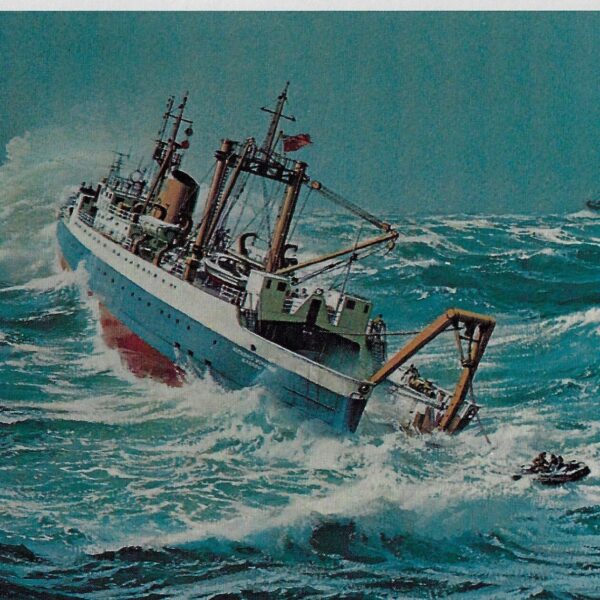 Vintage book print "Vickers Voyager" Carl G. Evers - Image 2
