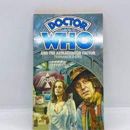 1984 Doctor Who episode novel "The Armageddon Factor"  Tom Baker as the 4th Doctor Season 16 1979  Vintage British paperback
